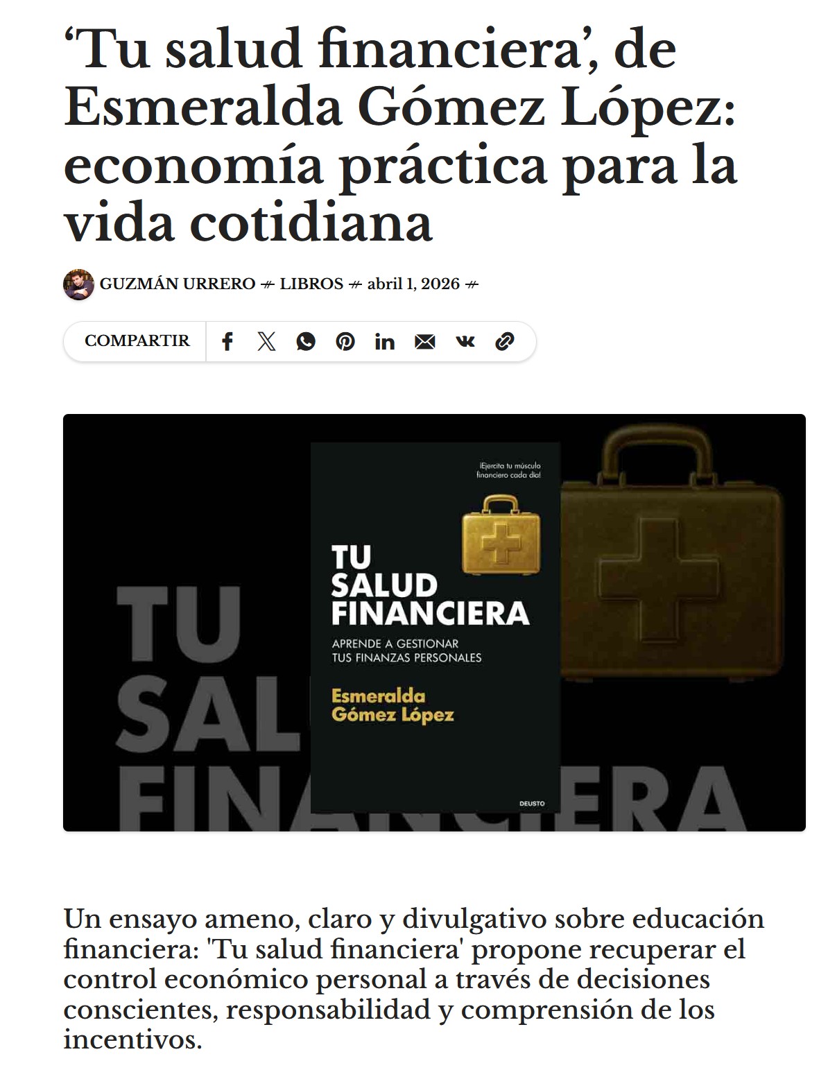 Economía práctica para la vida cotidiana