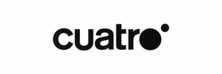 Logotipo minimalista cuatro