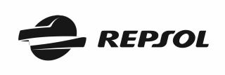 Logotipo monocromático de Repsol
